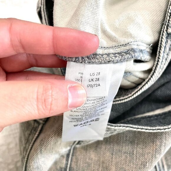 Anthropologie Pilcro Ultra High-Rise Seamed Straight Jeans Size 28 - Picture 4 of 7